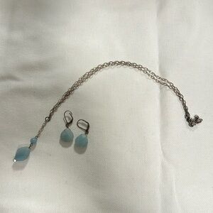 Necklace and earring set